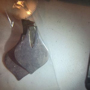 James Avery Sterling/14kt. Geometric Dangle Earrings